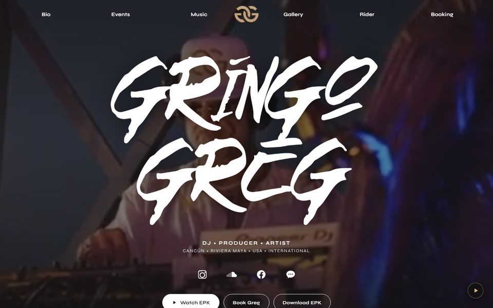 Gringo Greg homepage